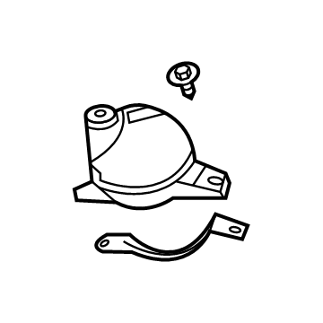 Ford KK2Z-8A080-D Tank Assembly - Radiator Overflow