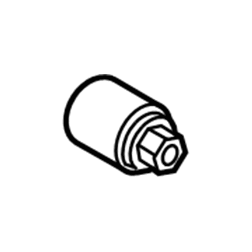 Ford F2LY-1A043-A Nut - Wheel