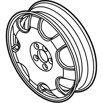 Ford BR3Z-1007-C Wheel Assembly