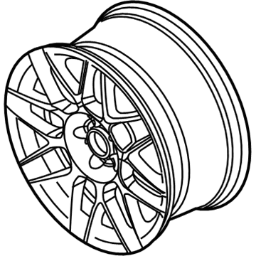 Ford BR3Z-1007-A Wheel Assembly
