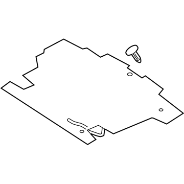Ford 9E5Z-5413046-AA Mat - Floor