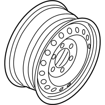 Ford KB3Z-1015-D Wheel Assembly