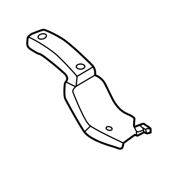 KB3Z-16A506-D Ford Front Bracket Illustration 1 of 1