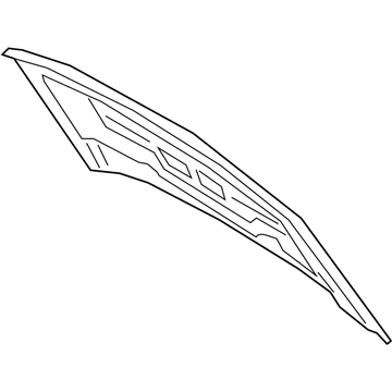 Ford LB5Z-16612-A Hood Assembly
