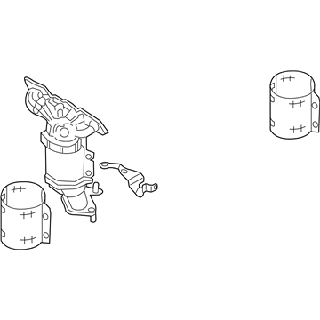 Ford DG9Z-5G232-D Exhaust Manifold And Catalyst