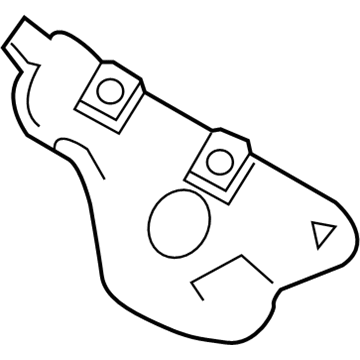 Lincoln DG9Z-9A462-B Shield - Exhaust Manifold Heat