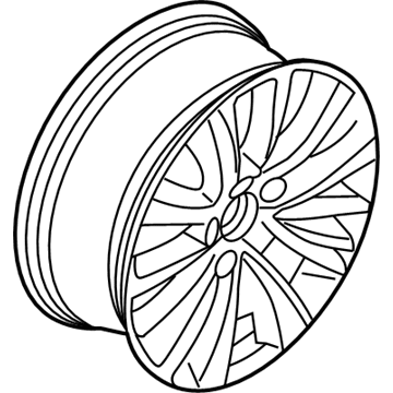 Lincoln FA1Z-1007-C Wheel Assembly