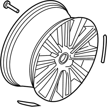 Lincoln FA1Z-1007-D Wheel Assembly