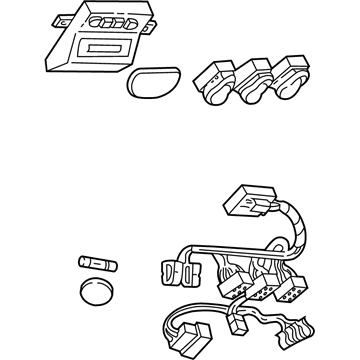Ford 2L3Z-16519A70-AAA Console Assembly - Overhead