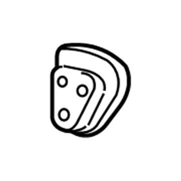 Lincoln XW4Z-18529-AA Seal - Heater To Dashboard