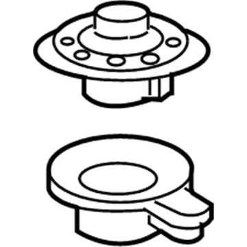 Lincoln XW4Z-19805-EA Motor - Cooling Blower