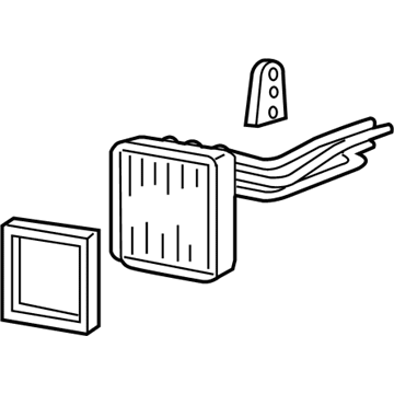Lincoln XW4Z-18476-AA Radiator And Seal Assembly