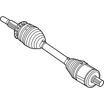 Ford MZ9Z-4K139-D Shaft Assembly - Rear Axle