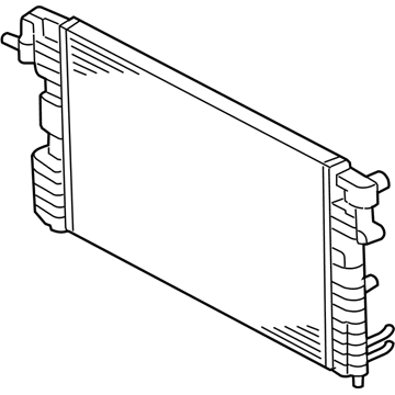 Ford 5F9Z-8005-AD Radiator Assembly
