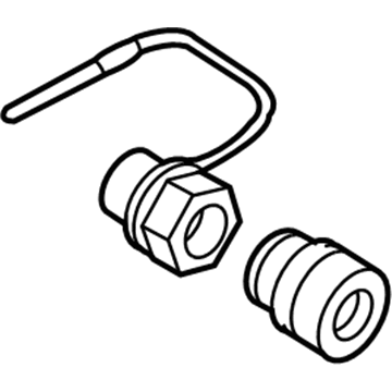Mercury 1L8Z-1A043-AA Nut - Wheel