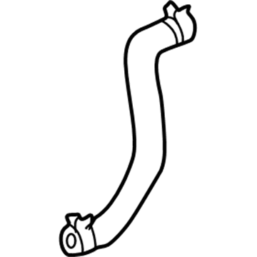Mercury YL8Z-8075-DA Hose - Supply Tank To Radiator