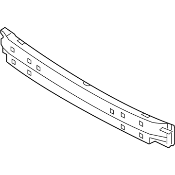 Mercury 8G1Z-17757-A Bumper Assembly - Front