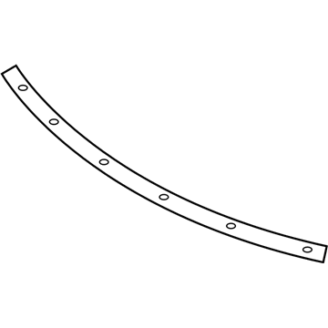 Mercury 5T5Z-17C972-AA Reinforcement - Bumper Bar Brake