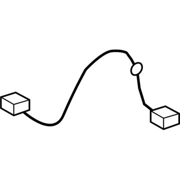 7A1Z-14A411-A Ford Socket & Wire Illustration 1 of 1