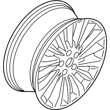 Lincoln KA1Z-1007-B Wheel Assembly