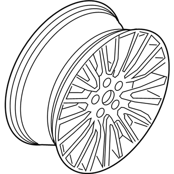 Lincoln KA1Z-1007-A Wheel Assembly