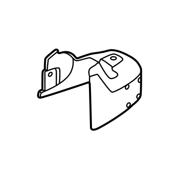 Ford MB3Z-9A032-C Heat Shield