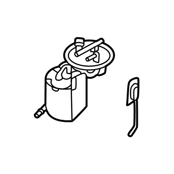 Ford Bronco Fuel Sending Unit - MB3Z-9H307-V