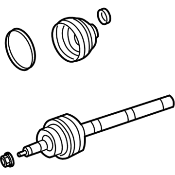 Ford AL1Z-3B436-A Joint And Stub Shaft Assembly