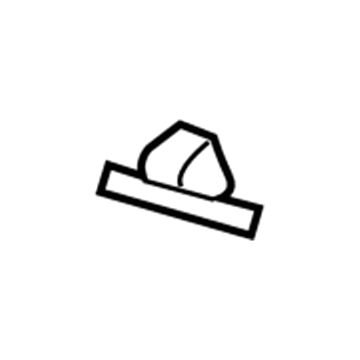 Ford 8A8Z-74311A70-A Headliner Retainer 8A8Z-74311A70-A Ford Headliner Retainer Illustration 1 of 1