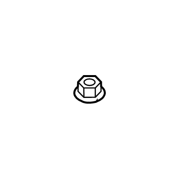 Ford -W520102-S440 Nut - Flanged