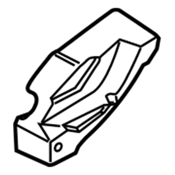 Ford D2BZ-99044E84-A Foam Pad - Energy Absorbing