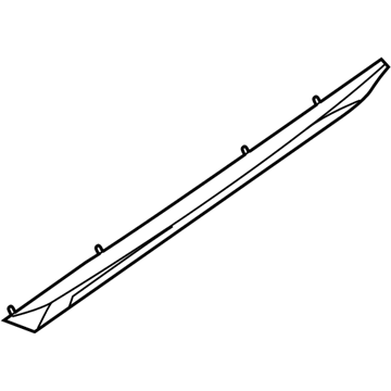 Lincoln 8A5Z-5425556-AA Molding - Door Outside
