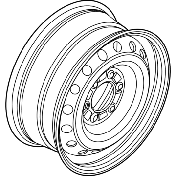 Ford KB3Z-1015-D Wheel Assembly
