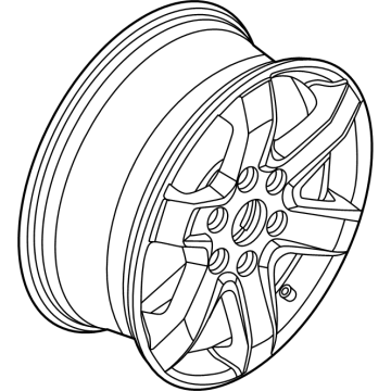 Ford N1WZ-1007-AB Wheel, Alloy