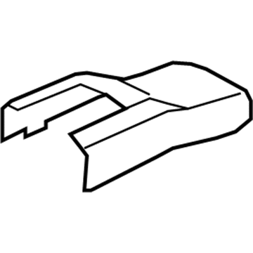 Ford 7T4Z-7861748-DA Cover - Seat Track