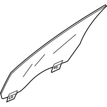 Lincoln 8A5Z-5421410-A Glass