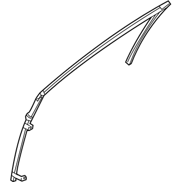 Lincoln AA5Z-5421596-B Run - Door Glass