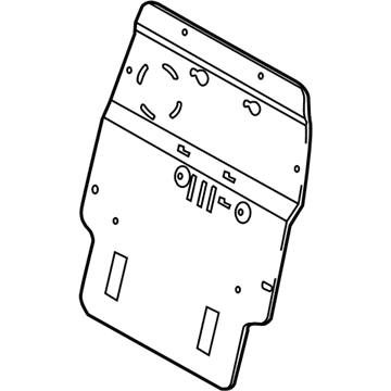 Ford BB5Z-7860508-D Panel Assembly - Back