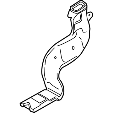 Ford 6E5Z-18C420-AA Duct - Heater