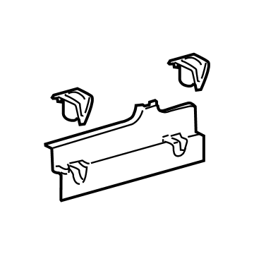 Ford EK4Z-61311A58-AC Trim - D Pillar