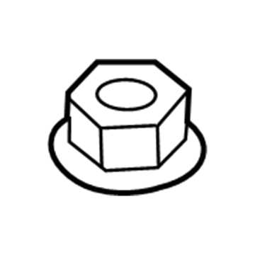 Ford -W710807-S442 Nut
