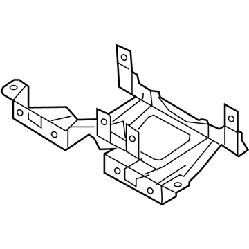 Ford 7L1Z-14A254-AA Lower Cover Bracket 7L1Z-14A254-AA Ford Lower Cover Bracket Illustration 1 of 1