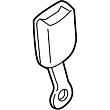 Ford 2T1Z-5860045-A Belt And Buckle Assembly