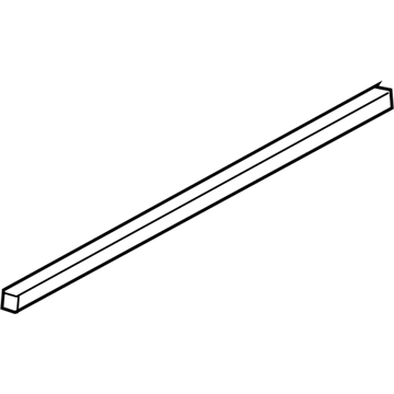 Mercury 6H6Z-5420758-A Weatherstrip - Door Lower