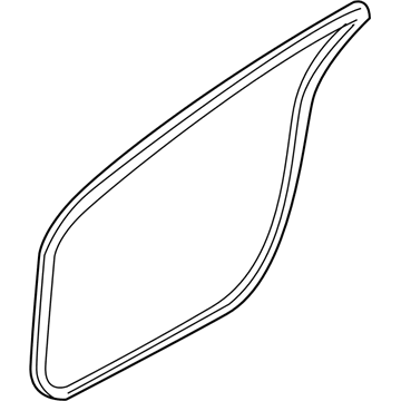 Mercury 6H6Z-5420708-AA Weatherstrip Assembly - Door Opening