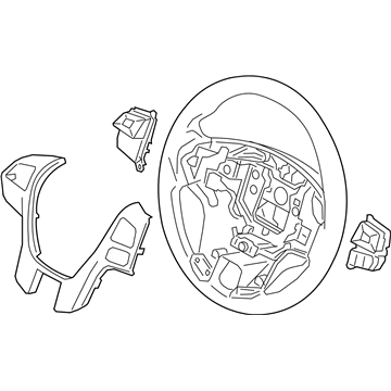 Ford KB3Z-3600-EA Wheel Assembly - Steering