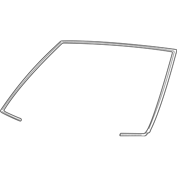 Mercury 4W7Z-5403144-AA Moulding - Windshield