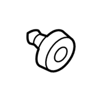 -W718155-S300 Ford Tail Lamp Assembly Retainer Nut, Lower Illustration 1 of 1
