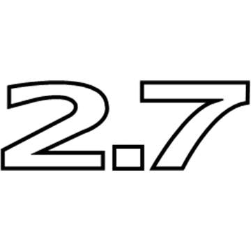 Lincoln MKX Emblem - FA1Z-5842528-E