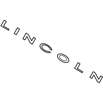 Lincoln MKX Emblem - FA1Z-5842528-F